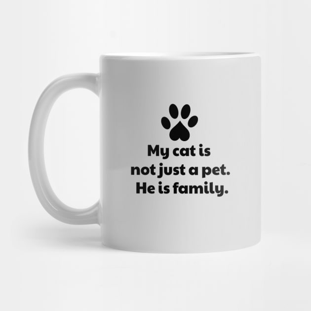 My Cat Is Not Just a Pet He Is Family by vanityvibes